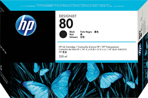 HP Tintenpatrone C4871A 80 schwarz