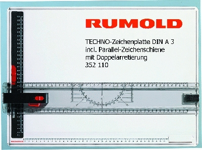 Rumold 352110 Zeichenplatte Techno, A3