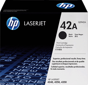 HP Toner Q5942A 42A schwarz