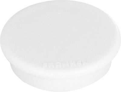 Franken Magnet, 38 mm, 1500 g, weiß VE10