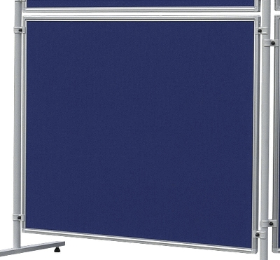 Franken Textiltafel ECO, beidseitig verwendbar, 120 x 150 cm, blau