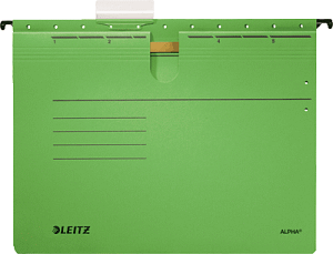 Leitz 1984-30-55 Hängehefter ALPHA® A4 275g/m² grün VE5