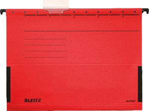 LEITZ 1986-30-25 Hängetasche A4 275g/m² rot VE5