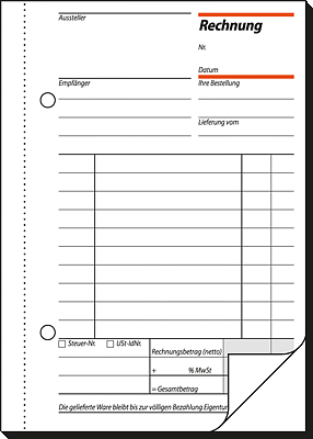 Sigel Rechnung