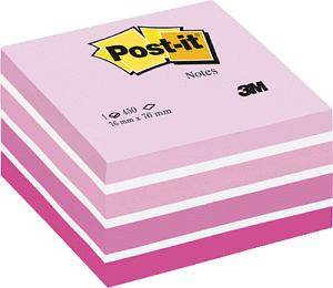 Post-it Haftnotizwürfel 2028P pastellpink