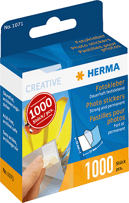 HERMA Fotoklebepads sk im Kartonspender