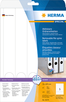 HERMA Ordneretiketten