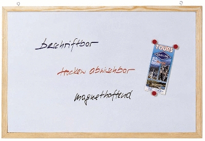 Franken Magnetische Schreibtafel Memoboard, Wandbefestigung, 60 x 40 cm