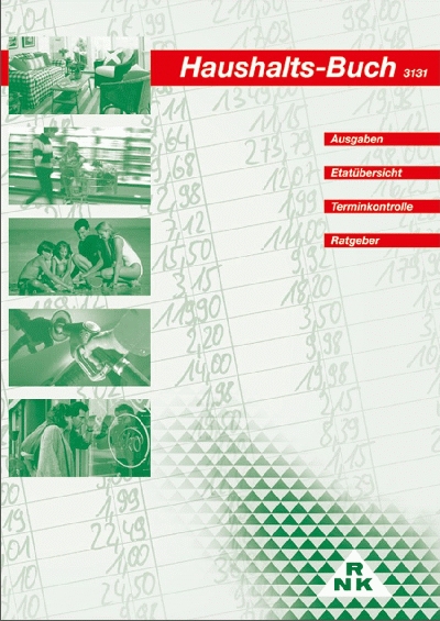 RNK Verlag Haushaltsbuch, 36 Seiten, Maße (BxH): 170 x 240 mm