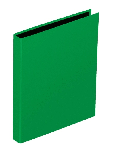 Pagna® Ringbuch Basic Colours - A4, 4-Ring, Ring-Ø 75mm, grün