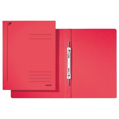 Leitz 3040 Spiralhefter - A4, 750 Blatt, kfm. Heftung, Colorspankarton, rot