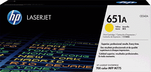 HP CE342A Toner Nr. 651A gelb