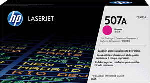 HP CE403A Toner Nr. 507A magenta 6.000 Seiten