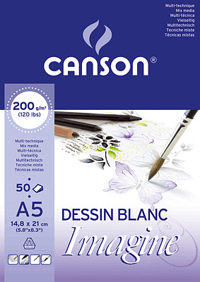 Canson Transp-Papier 200006009 A5 200g