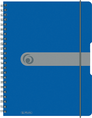 Herlitz Spiralblock 11293065 A4 blau