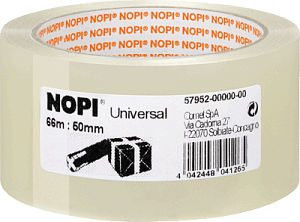 Nopi Packband PP 57952 transp 50mmx66m