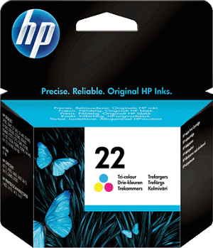 HP Tintenpatrone C9352AE 22 3farbig