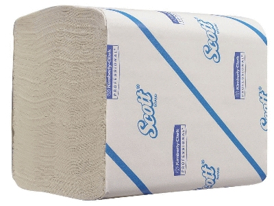 Kimberly-Clark® Professional AQUARIUS* Einzelblatt Toilet Tissue 7-lagig - weiß,