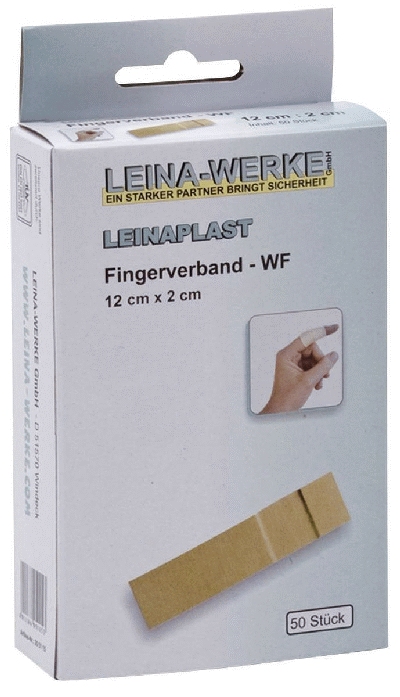 Leina-Werke Fingerverband - 50 Stück lose, 197 cm x 7 cm wasserfest