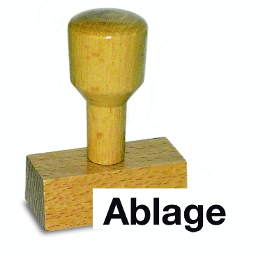 Vorgangsstempel - Ablage