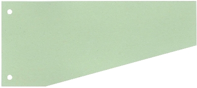 WEKRE Trennstreifen Trapez - 190 g/qm Karton, grün, 100 Stück