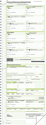 RNK Mahnbescheid 705 2-fach 25 Satz, VE25