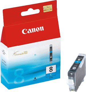 Canon Tintenpatrone CLI8C 0621B001 cyan