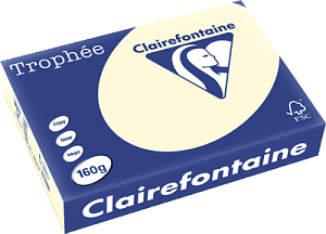 Clairefontaine Papier 1101C DIN A4 sand 160 g/m² 250 Blatt