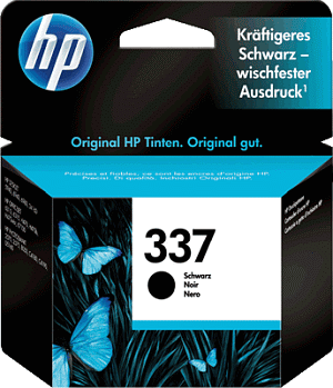 HP Tintenpatrone C9364EE 337 schwarz