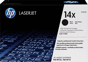 HP CF214X Lasertoner Nr. 14X schwarz