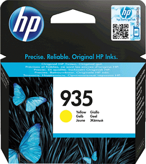 HP Tintenpatrone C2P22AE 935 gelb