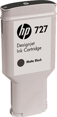 HP C1Q12A Tintenpatrone Nr. 727 mattschwarz