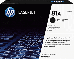 HP CF281A Toner Nr. 81A schwarz