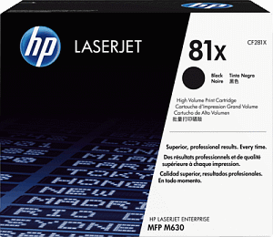 HP CF281X Toner Nr. 81X schwarz