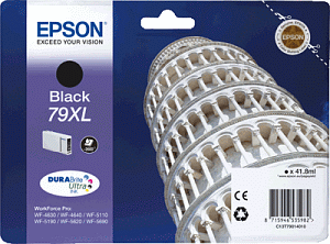 Epson Tintenpatrone 79 XL schwarz , hohe Kapazität