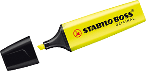 Stabilo 70/24 boss original Textmarker gelb