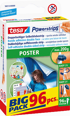 Tesa Powerstrips 58213-00000-02 VE96