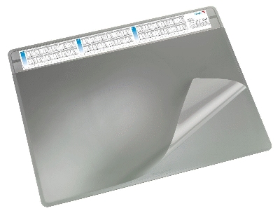 Läufer Schreibunterlage DURELLA soft - 65 x 50 cm, grau