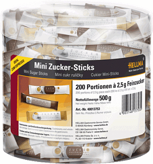 HELLMA Mini Zucker-Sticks