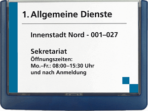 DURABLE Türschild 4861-07