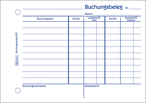 Zweckform Buchungsbelege