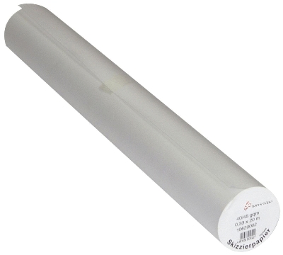 Hahnemühle Transparente Skizzierpapierrolle 0,64 x 20m 40/45 g/qm