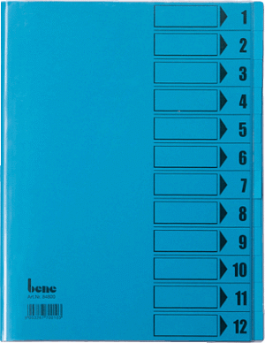 bene Ordnungsmappe 84800 blau