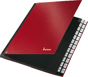 bene Pultordner 75116 rot