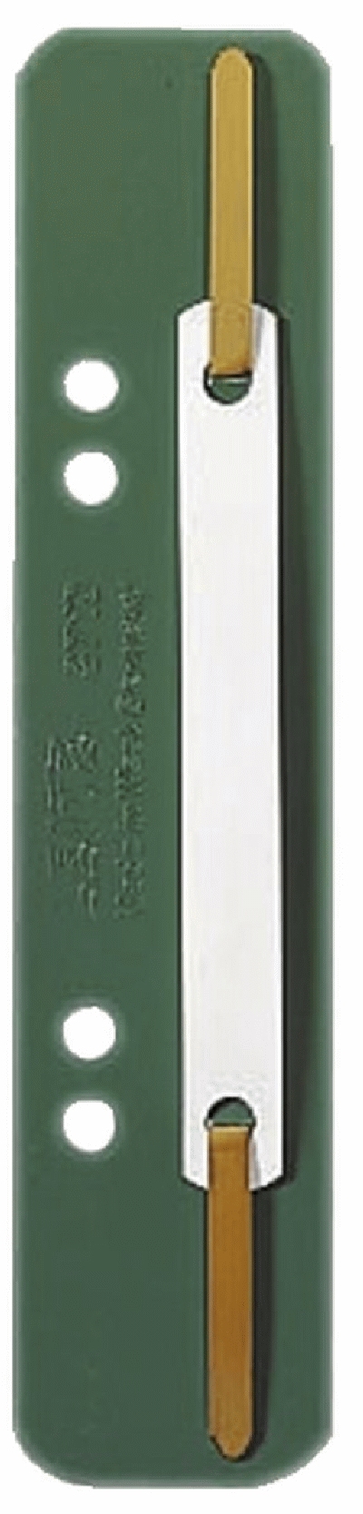 Leitz 37190 Einhänge-Heftstreifen PP, kurz - grün, 75 Stück