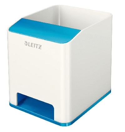 Leitz 5363 Sound Stifteköcher WOW Duo Colour - blau metallic