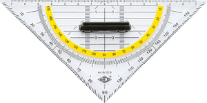 WEDO Geometrie-Dreieck 16 cm 526 mit Griff