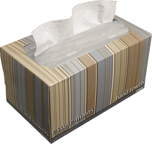 Kleenex Handtücher Zupfbox