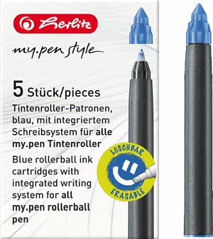 herlitz Tintenroller Patrone zu my.pen