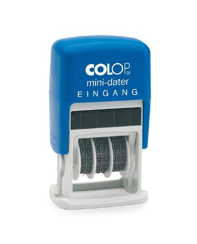 COLOP® Mini-Dater - Datumstempel + Text EINGANG